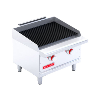 ASADOR CORIAT ACH-2 PETIT | 2 Parrillas | 2 Quemadores | Gas | Lámina De Acero Inoxidable | Restaurante Hotel Industrial