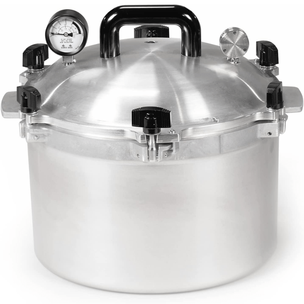 All American 915 Olla a Presion Envasadora 15.5 qts - 14.6 Litros Carne Pollo Pescado Restaurante Cocina Industrial Alimentos Coccion. KitchenMax.Store. Envíos seguros a todo México. Cotiza hoy mismo.