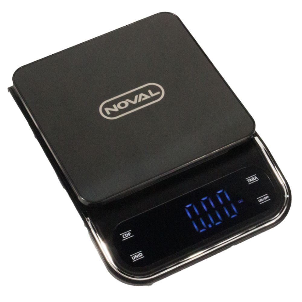 BÁSCULA NOVAL NP-X1 | Báscula Digital de Precision | 5kg a 0.5gr | De Cocina Báscula Precisión Bolsillo Objetos Pequeños Para Clavos Anillos Especias Peso en Gramos Bolsillo Portatil