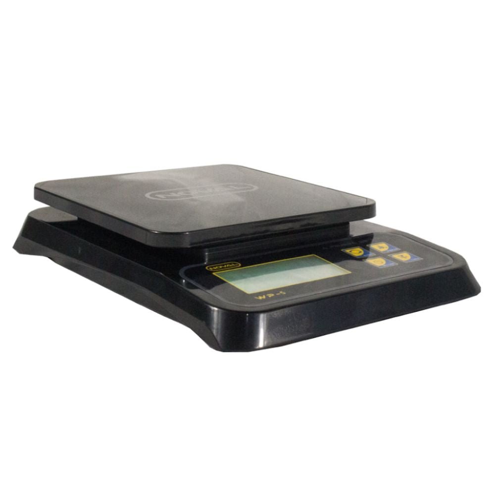 BÁSCULA NOVAL WP-5 | Báscula Digital de Precision | 5kg a 0.1gr | Aprueba de Agua "IP68" | Panadería Pastelería Cocina Industrial Báscula Precisión Bolsillo Objetos Pequeños Para Clavos Anillos Especias Peso en Gramos Bolsillo Portatil