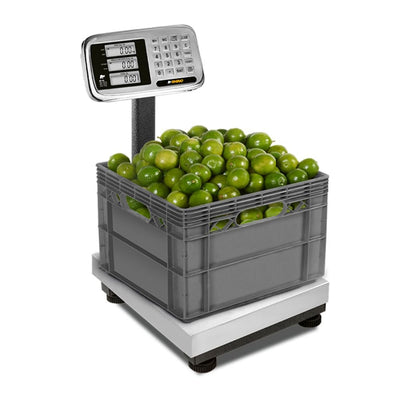 Báscula Plataforma Rhino BP-80, báscula de plataforma, en acero inoxidable.