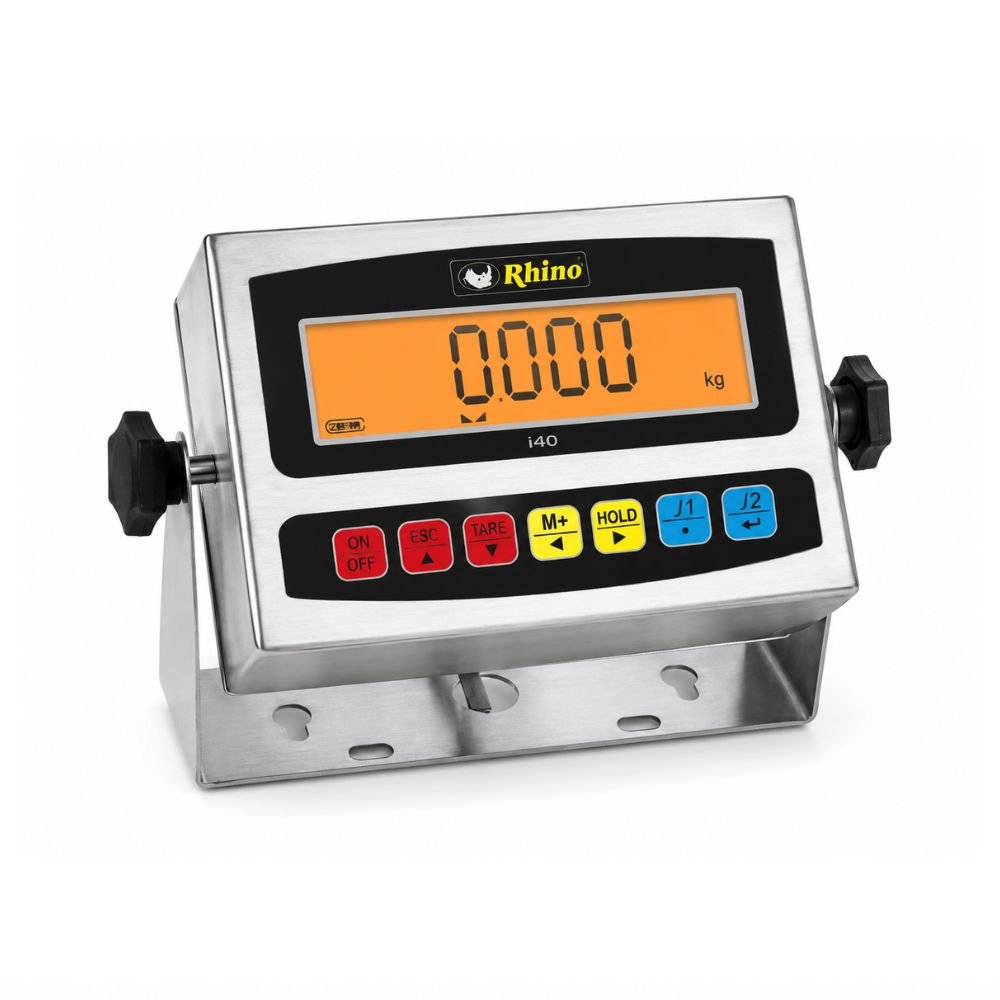 Báscula Plataforma Rhino PLABA-9+I-PAG, báscula plataforma de bajo perfil.