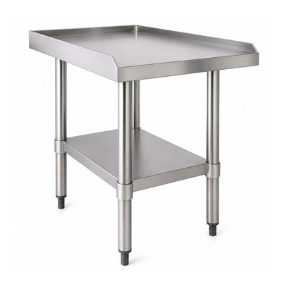 Base Drago BD-2612, base de 1 pie, en acero inoxidable.
