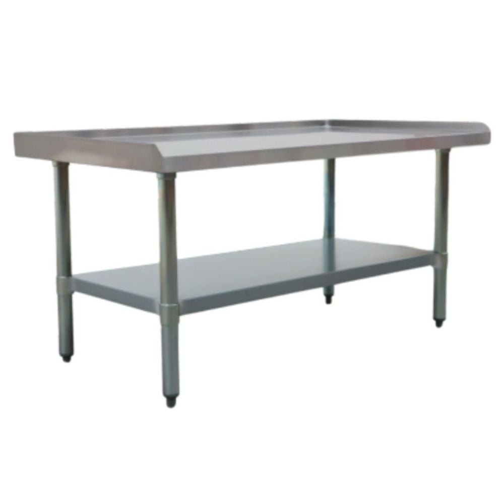 BASE DRAGO BD-2648 | Base para Equipo de Sobremesa | Entrepaño | Acero Inoxidable | Cocina Industrial Restaurante Cafetería Comedor Proveedore de Cocinas Preparación Mesa de Trabajo