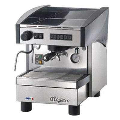 CAFETERA MAGISTER STILO ES60 | Cafetera Automática Electronica | 50-70 Tazas por Hora | 1 Grupo | Café Expresso para Cafetería Restaurante
