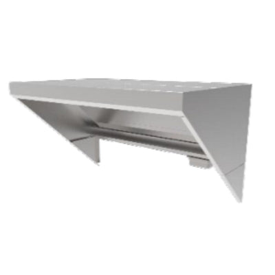 CAMPANA DRAGO MC-04-00 | Campana Backshelf | 4 Pies Cúbicos | Frente 122 cm | Acero Inoxidable | Cocina Industrial Restaurante Comedores Industriales Restaurantes Comedores Cocina Bar Establecimientos Para Humo