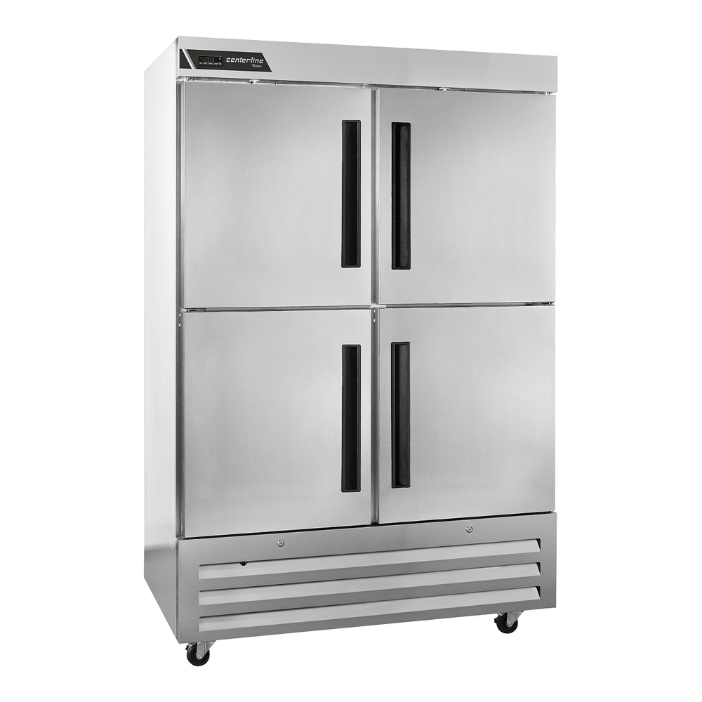 Congelador Centerline CLBM-49F-HS-LL, congelador vertical, en acero inoxidable.