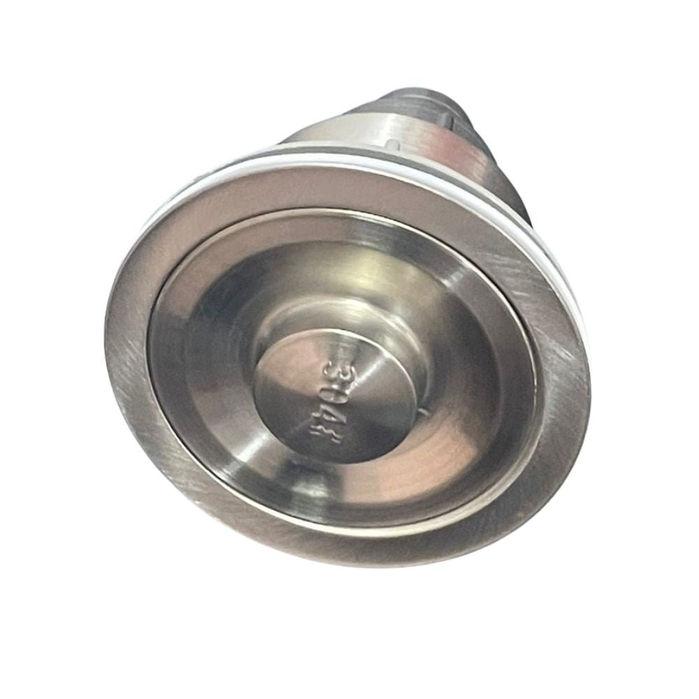 CONTRA DE CANASTA KITCHENMAX STORE CONTRAD23 | Contra de Canasta para Tarja | Acero Inoxidable | Lavamanos Fregaderos Contra canasta Restaurante Cocina Industrial Accesorios Para Fregadero Tarja Desalojo del Agua Impedimento de paso a Desperdicios