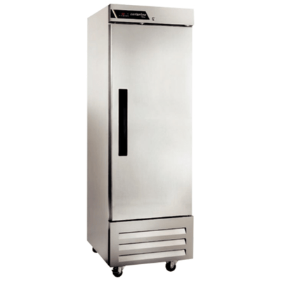 Congelador Centerline CLBM-23F-FS-L, congelador vertical, en acero inoxidable.