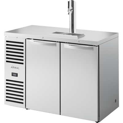 DISPENSADOR DE CERVEZA TRUE TDR48-RISZ1-L-S-SS-1 | Dispensador de Cerveza Fría Refrigerada | Empotrable | Acero Inoxidable | para Servicio Barra Bebidas Alcohol
