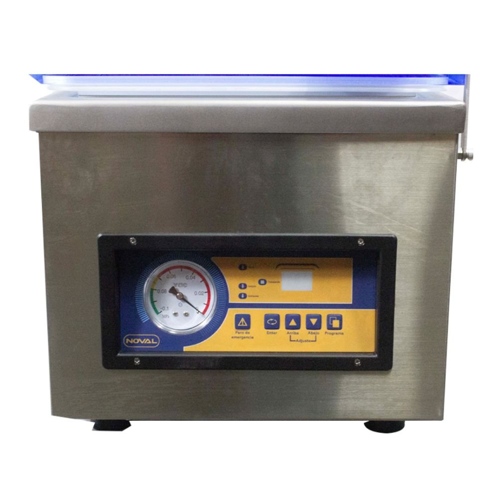 EMPACADORA NOVAL EVN-8 | Empacadora al Vacio | 1 Barra de Sellado | Acero Inoxidable | Cocina Industrial Conservar Alimentos Restaurantes Empacadora Selladora para Cocina Industrial Conservar Alimentos Sellar Empaques Transportar Alimentos Envasado Al Vacío