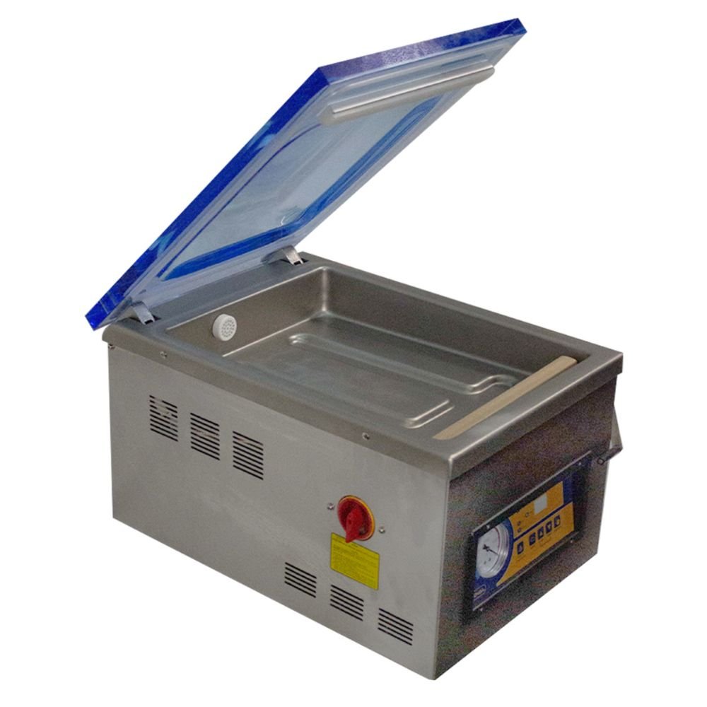 EMPACADORA NOVAL EVN-8 | Empacadora al Vacio | 1 Barra de Sellado | Acero Inoxidable | Cocina Industrial Conservar Alimentos Restaurantes Empacadora Selladora para Cocina Industrial Conservar Alimentos Sellar Empaques Transportar Alimentos Envasado Al Vacío