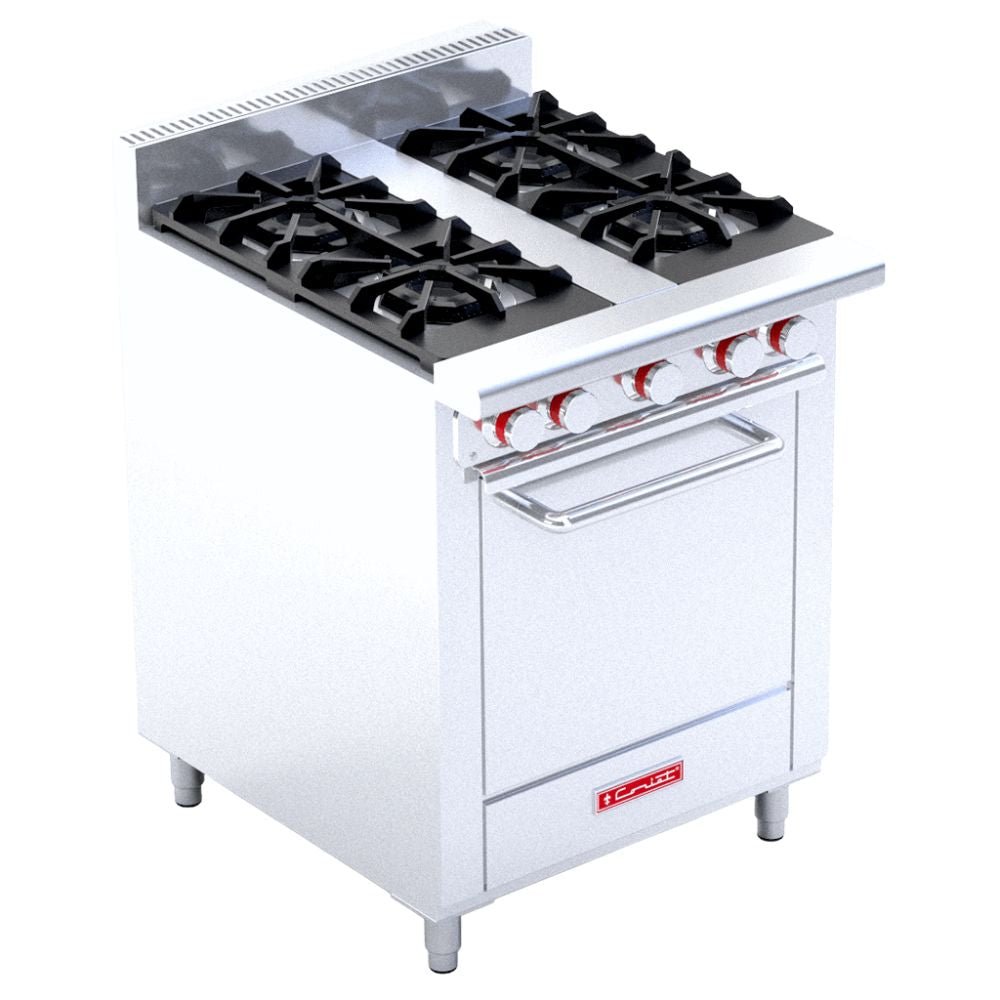 ESTUFA CORIAT EC-4-HM MASTER | Estufa | 4 Quemadores | 1 Horno | Gas | Hotel Restaurante Comedor Industrial Cocinas Fondas Restaurantes Cenadurias Comedores Industriales Preparación de Alimentos Cocción