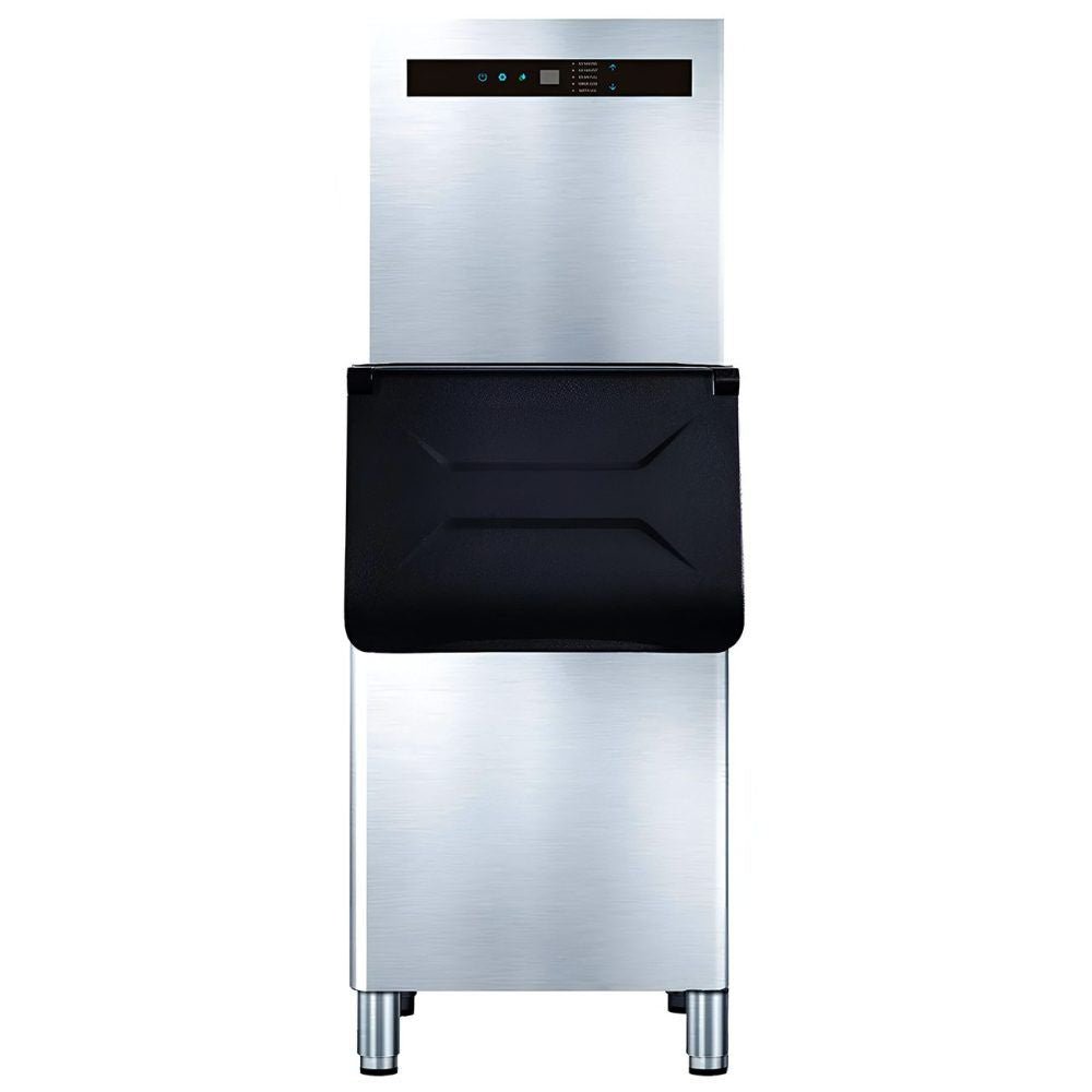 FABRICA DE HIELO MIGSA HB-350 FH | Máquina Fabricadora de Hielo en Cubos | Producción 350 Kg por Día | Capacidad de 180 Kg | Restaurante Oficina Refrigerar Congelar Cocina Comedor Cocina Industrial Conservar Fabricar Bar Restaurante Oficina