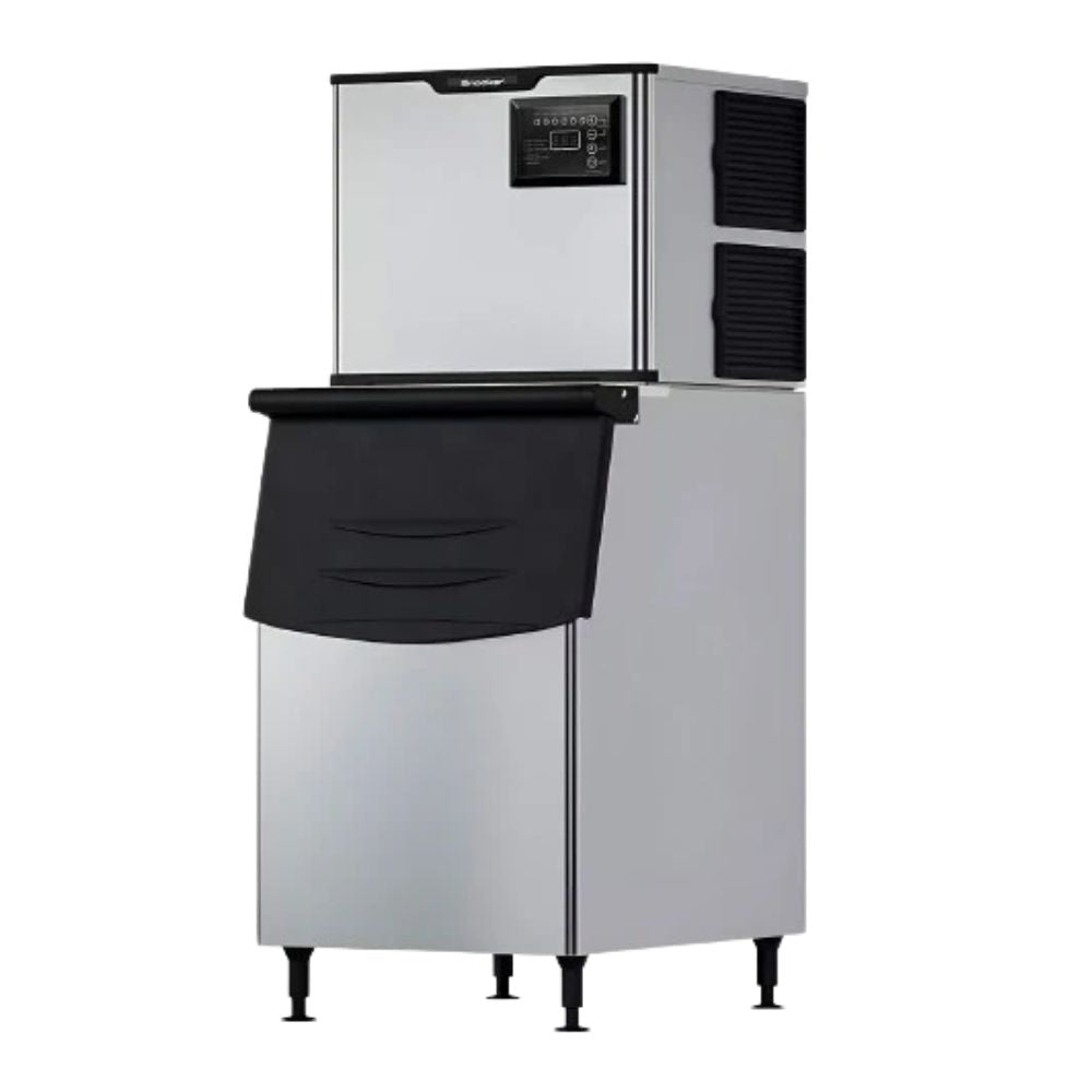 FÁBRICA DE HIELO MIGSA SK-420P | Fábrica de Hielo en Cubo | Producción 190 Kg al dia | Deposito de 125 Kg | Hotel Restaurante Oficina  Refrigerar Congelar Cocina Comedor Cocina Industrial Conservar Fabricar Bar Restaurante Oficina