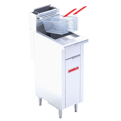 FREIDORA CORIAT TURBO-10-2Q PETIT | Freidora | 1 Tina | 2 Canastillas | Gas | Restaurante Hotel Comedor Local Freidora Canastillas Acero Inoxidable Papas Gajo Francesa Freír Bouneles Hotel Restaurante Comida Rápida Alimento Frituras Pollo Comedor Industrial Uso Rudo Negocio Local Aceite Quemadores Zona Fría Termostato Salchipulpos Aros Cebolla.