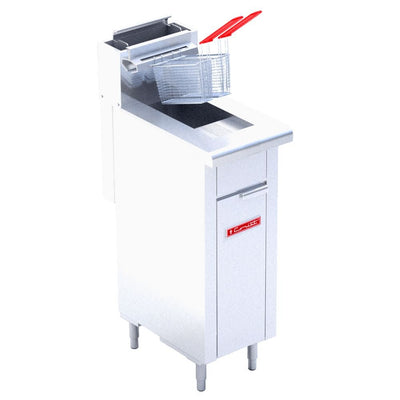 FREIDORA CORIAT TURBO-6.5-1Q PETIT | Freidora | 1 Tina | 2 Canastillas | Gas | Restaurante Hotel Comedor Local Freidora Canastillas Acero Inoxidable Papas Gajo Francesa Freír Bouneles Hotel Restaurante Comida Rápida Alimento Frituras Pollo Comedor Industrial Uso Rudo Negocio Local Aceite Quemadores Zona Fría Termostato Salchipulpos Aros Cebolla.