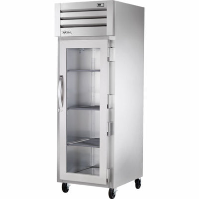 GABINETE CALIENTE TRUE STG1H-1G | Gabinete con Calefacción Vertical | 1 Puerta Cristal | Acero Inoxidable Aluminio | Cocina Industrial Conservar Alimentos Calor Panaderia Pasteleria Restaurante Cocina Industrial Banquetes Pan Masa