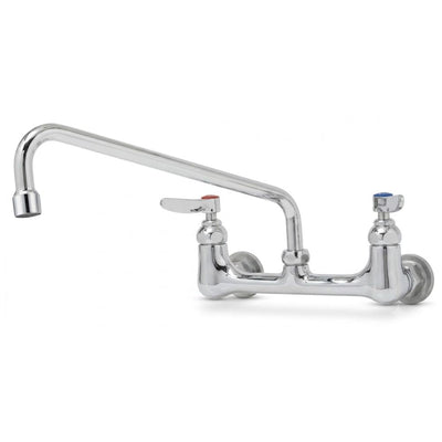 Grifería T&s Brass B0231M, llave mezcladora a pared.