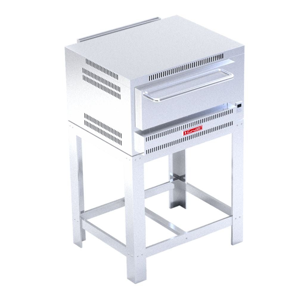 HORNO CORIAT PIZZINO-1 PETIT | Horno | Termostato Digital | 1 Quemador en "U" A | Gas | Panadería Pizzería Pastelería Hoteles Restaurantes Gas Restaurante Cafetería Negocio Pizzería Repostería Cocina Cocción Alimentos Galletas Comida.