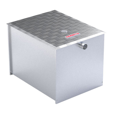 INTERCEPTOR DE GRASA Coriat IC-187 | Interceptor de Grasa | 45 Kg De Grasa | Acero Inoxidable | Hotel Restaurante Cafetería Comedor Grasa Restaurante Cafetería Bar Limpieza Para Loza.