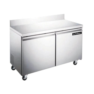 Icehaus MTC-2P-SS-01 Mesa De Trabajo/Congelador 2 Puertas 12 ft3 Bar Restaurante Cafeteria Guarniciones Comedores Industriales Cocinas Industriales Panaderia Carniceria Preparacion Sushi Postres Ensaladas Baguettes. KitchenMax.Store. Envíos seguros a todo México. Cotiza hoy mismo.