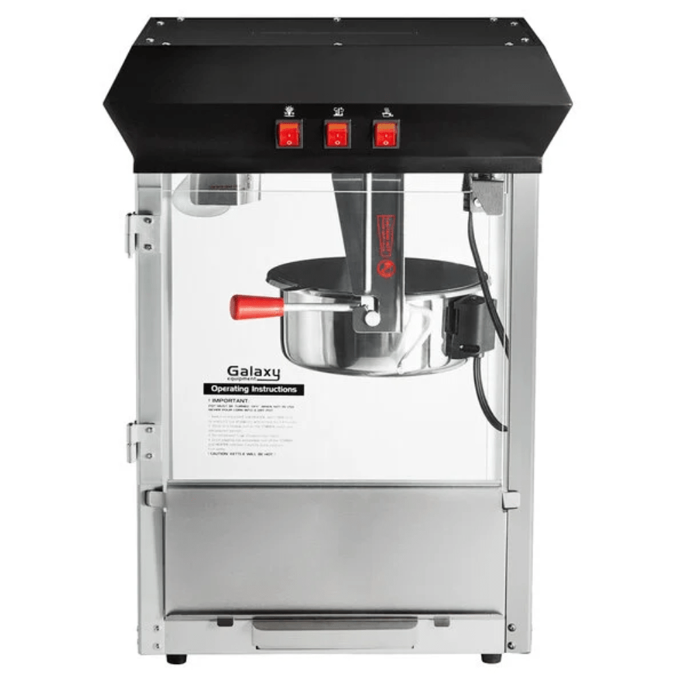 PALOMERA KITCHENMAX STORE PGALAXY 8 | Palomera | Negra | 8 oz | 120V | Acero Inoxidable | Cine Feria Botana Eventos Sociales Parques Temáticos Circo Fiestas Infantiles Eventos Golosinas