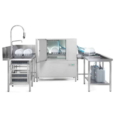 LAVAVAJILLAS WINTERHALTER 173V0020 Tren de arrastre C50 M LINEA 50 | Lavavajillas Tren de Arrastre Compacto | Acero Inoxidable | Colegios Caterings Hoteles Ambientada