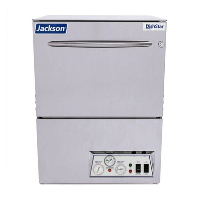 Lavavajillas Jackson Dishstar Ht, lavavajillas de alta temperatura, en acero inoxidable.