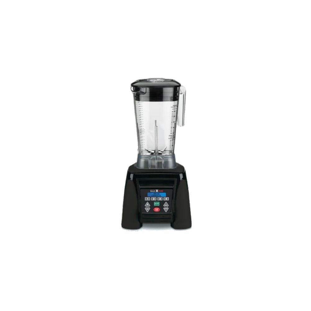 LICUADORA WARING MX1300XTX | Licuadora de Bar y Cocina | 4 Posiciones | Control Electrónico | Pantalla LCD Azul | Bar Cafeteria Cocina Industrial Restaurante Banquetes Bar Cafetería para Moler Triturar Licuar Puré Alimentos Bebidas Batidos Sopas Salsas Postres Aderezos Moler Especias Frutos Secos
