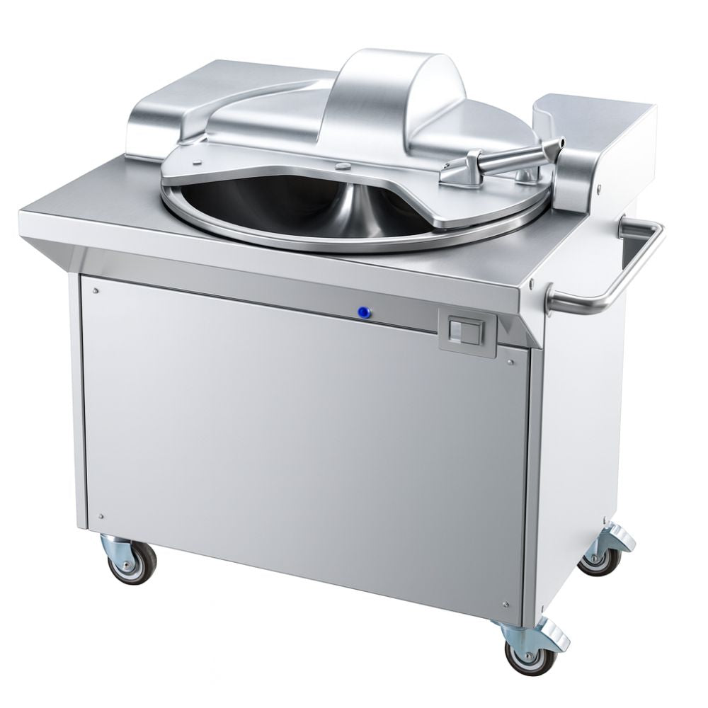 MAQUINA DE CORTADORA MIGSA HLQ-20 | Máquina Cortadora Mezcladora de Alimentos | Acero Inoxidable | Carnicería Restaurante Cocina Industrial Imagen Ilustrativa