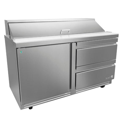 MESA REFRIGERADA ASBER APTS-48-12-D4 P HC 19111129 | Mesa De Preparación Con Refrigerante | Acero Inoxidable | 4 Cajones | Restaurante Cocinas Industriales Cafeterías Restaurante Supermercado Guarniciones Comedores Industriales Cocinas Industriales Panadería Carnicería Preparación Sushi Postres Ensaladas Baguettes mesa de preparación refrigerada cocina industrial mobiliario para restaurantes mesa de preparación con insertos gastronorm acero inoxidable Cafetería.