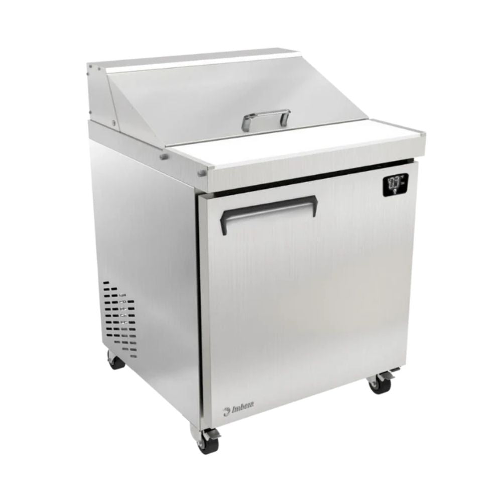 MESA DE PREPARACIÓN IMBERA 1028372SPT29 | Mesa De Preparación con refrigerante hidrocarburo | 1 Puerta | Restaurante Bar Cafetería Guarniciones Comedores Industriales Cocinas Industriales Panadería Carnicería Preparación Sushi Postres Ensaladas Baguettes.