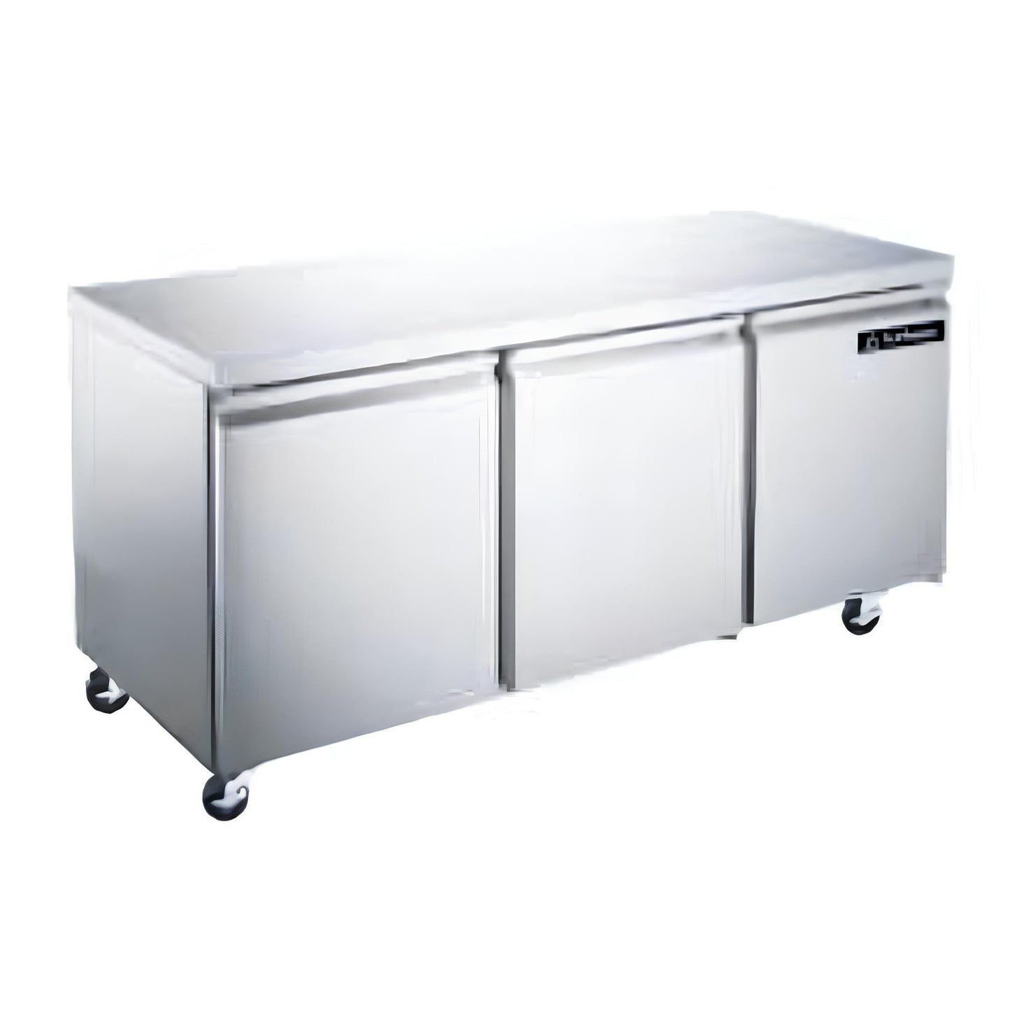 MESA DE PREPARACIÓN IMBERA 1028450 UCT72-3P | Mesa De Preparación Con Refrigerante | 3 Puertas | Restaurantes Bares Cafeterías Guarniciones Comedores Industriales Cocinas Industriales Panadería Carnicería Preparación Sushi Postres Ensaladas Baguettes.