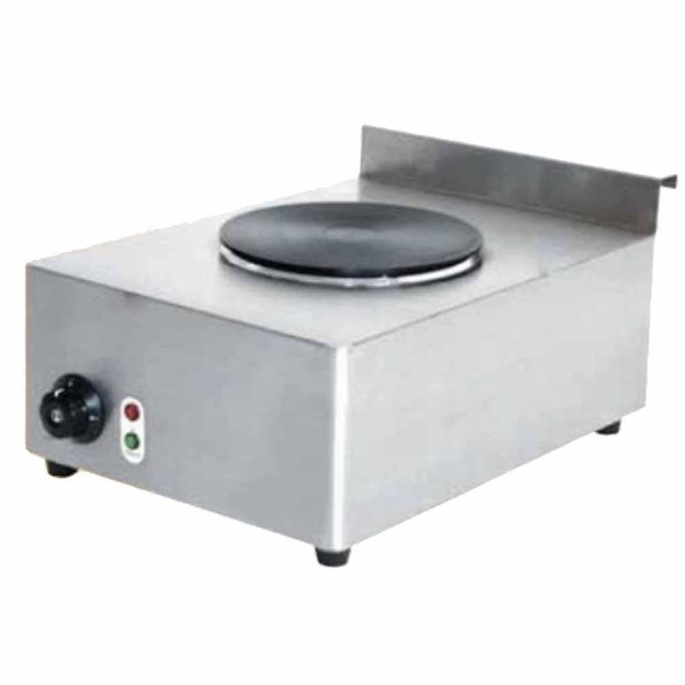 Parrilla Migsa HSC-2203, parrilla eléctrica 1 sección, en acero inoxidable.