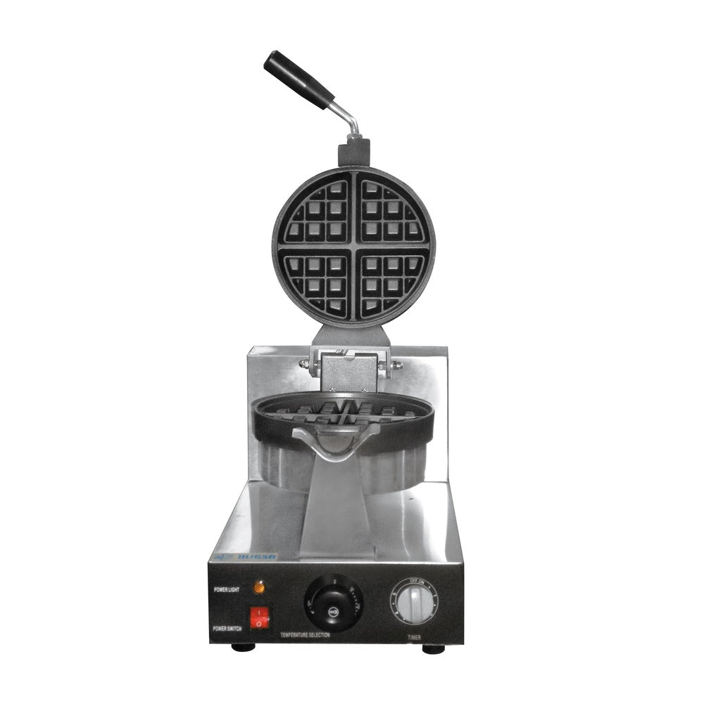 Migsa Uwbx-1 Wafflera Belga Giratoria Eléctrica Acero Inoxidable 120 V - Wafleras - Migsa - KitchenMax Store