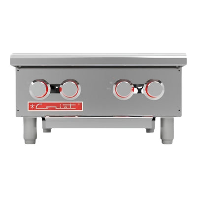 PARRILLA CORIAT PCV-4 | Parrilla | 4 Quemadores | Gas | Lámina De Acero Inoxidable | Restaurante Hotel Industrial
