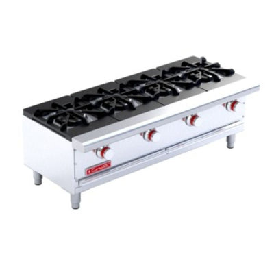 PARRILLA CORIAT PCH-4 | Parrilla | 4 Quemadores | Gas | lámina de acero inoxidable | Restaurante Comedor Industrial Cenaduría Fonda Restaurante Cocinas Fondas Restaurantes Cenadurías Comedores Industriales Preparación de Alimentos Cocción