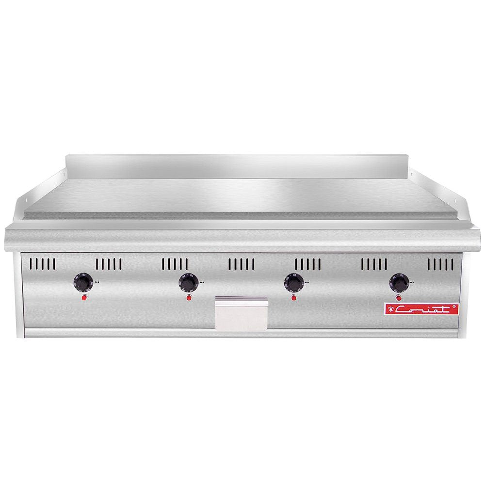 PLANCHA CV-4-E MASTER | Plancha 118 cm | Eléctrica | Acero Inoxidable | Restaurante Fondo Cenaduría Cafetería Taquería Marisquería Hamburguesería Cenaduría Garnachas Tianguis Bistró Bar Cantina Comida económica Fondo Hotdogs Perros calientes Tacos de barbacoa Tacos dorados Taquiza Comida callejera Puesto ambulante.