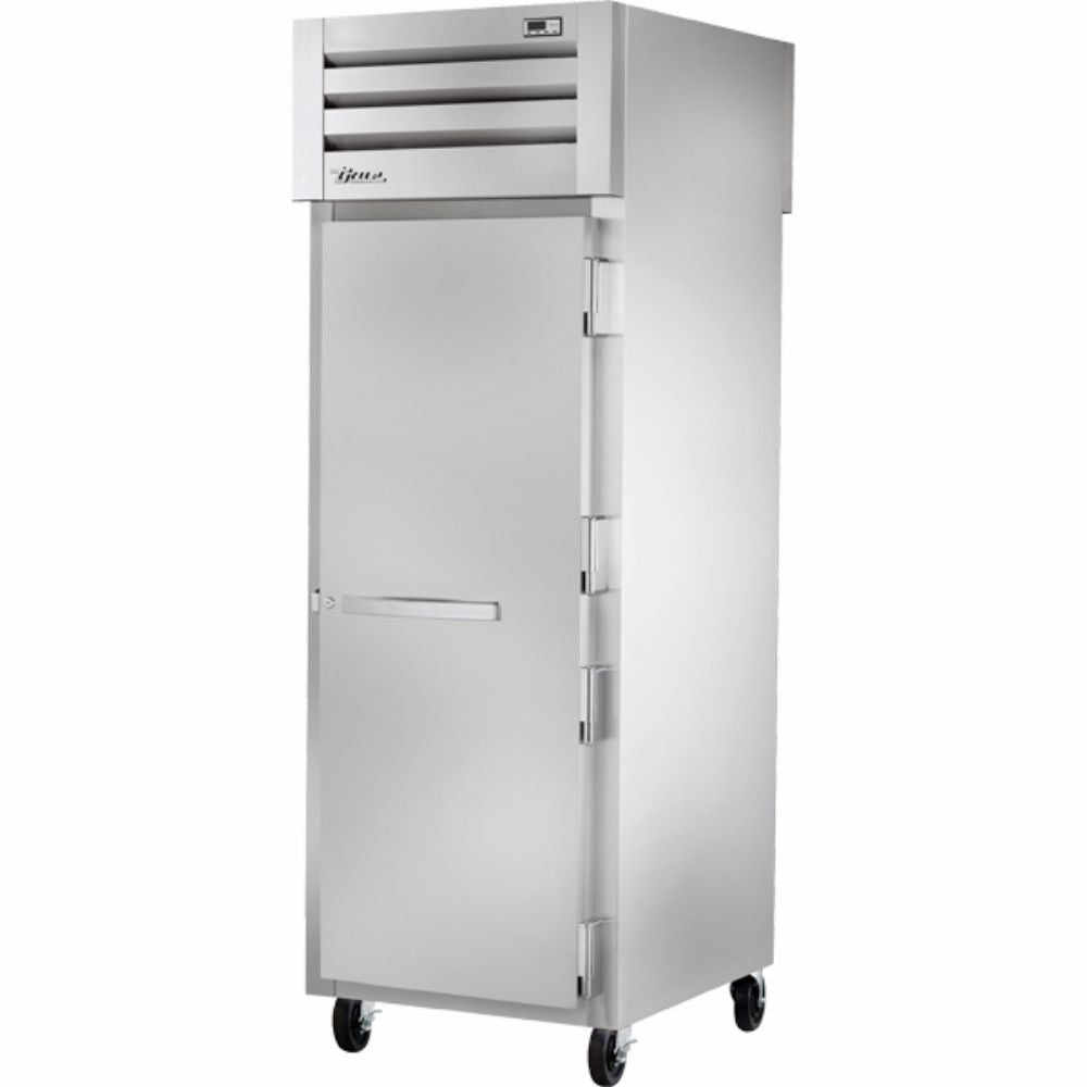 REFRIGERADOR TRUE STG1RPT-1S-1G-HC | Refrigerador Vertical | 1 Puerta Solida | Acero Inoxidable Aluminio | Cocina Restaurante Industrial Restaurante Lácteos Industrial Cocina Cremería Comercios Insumos Carnicería Hotel Panadería Refresquero Latas Bar Abarrotes
