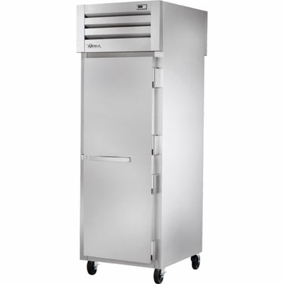 REFRIGERADOR TRUE STG1RPT-1S-1G-HC | Refrigerador Vertical | 1 Puerta Solida | Acero Inoxidable Aluminio | Cocina Restaurante Industrial Restaurante Lácteos Industrial Cocina Cremería Comercios Insumos Carnicería Hotel Panadería Refresquero Latas Bar Abarrotes