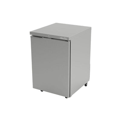 Refrigerador Asber ABBC-23 Hc / S-hc, refrigerador contra barra, en acero inoxidable.