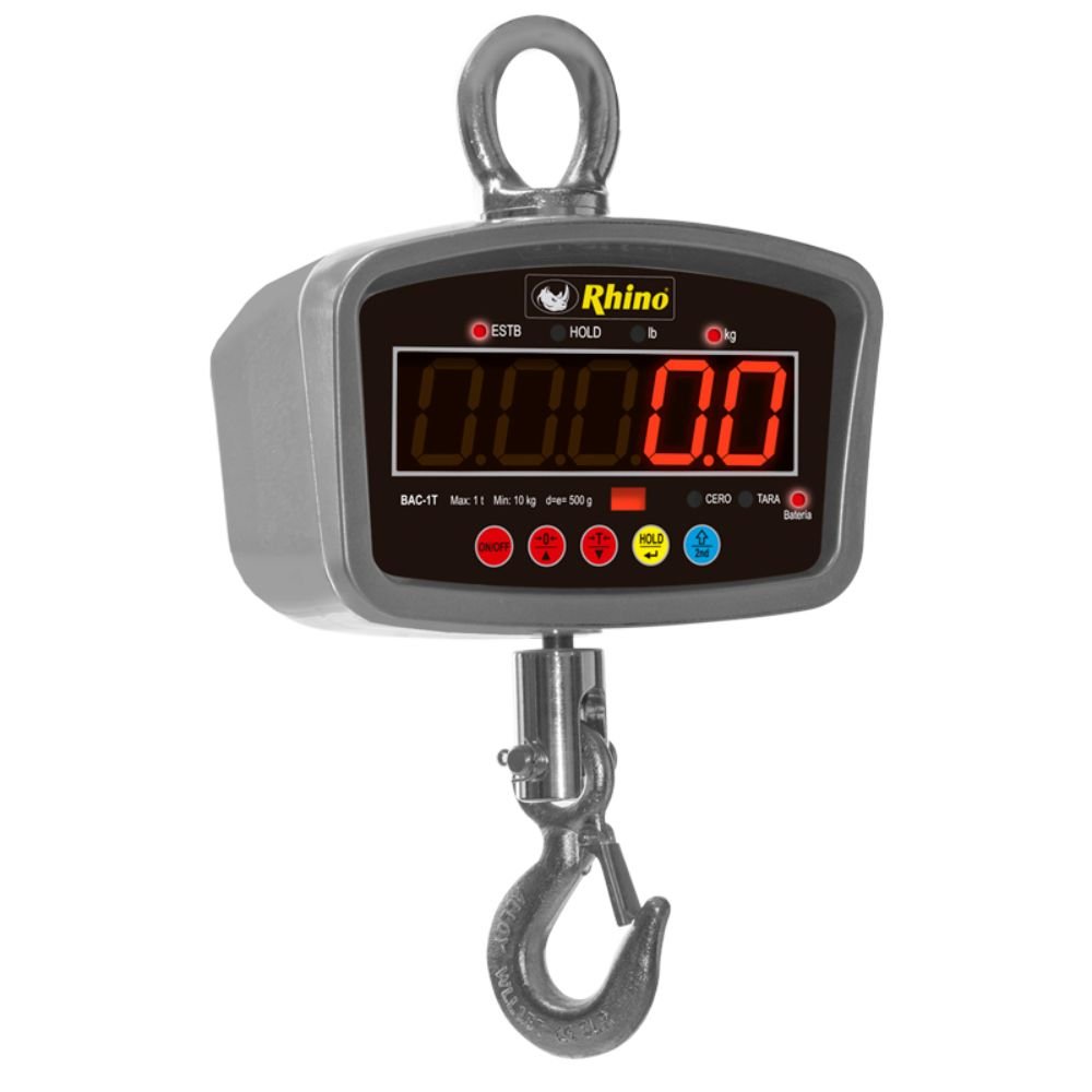 RHINO BAC-1T Báscula Colgante Carniceria Super Mercado 1000
