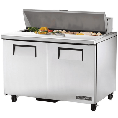 TRUE TSSU-48-12-HC Mesa Refrigerada Preparacion Gris - - True - KitchenMax Store