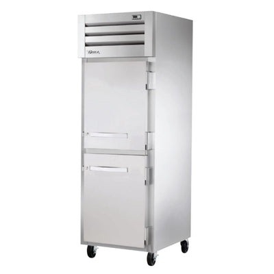 True STA1R-2HS-HC Refrigerador Vertical 2 Medias Puertas Solidas 3 Parrillas - - True - KitchenMax Store
