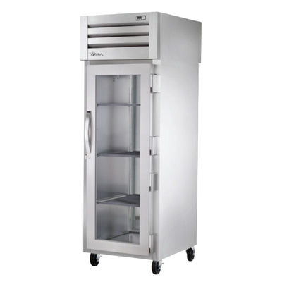 True STA1RPT-1G-1S-HC Refrigerador Vertical 1 Puerta Cristal 3 Parrillas - - True - KitchenMax Store