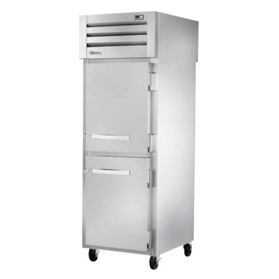 True STA1RPT-2HS-1G-HC Refrigerador Vertical 2 Medias Puertas Solidas 3 Parrillas - - True - KitchenMax Store