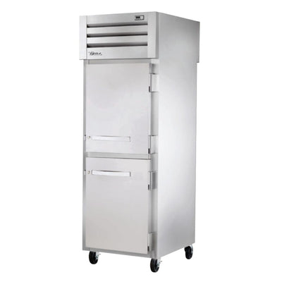 True STA1RPT-2HS-1S-HC Refrigerador Vertical 2 Medias Puertas Solidas 3 Parrillas - - True - KitchenMax Store