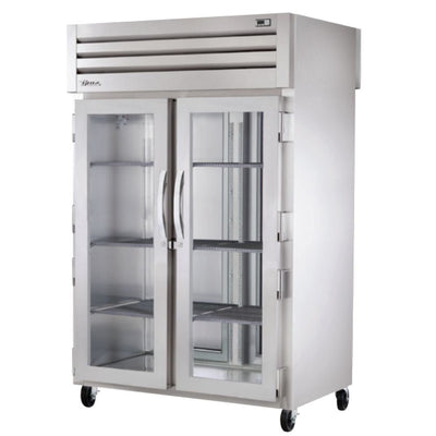 True STA2RPT-2G-2S-HC Refrigerador Vertical 2 Puertas Cristal 3 Parrillas - - True - KitchenMax Store