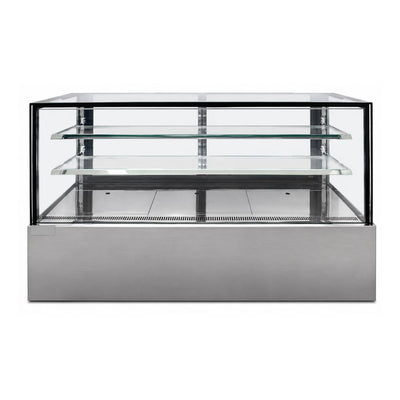 VITRINA DRAGO VPP-180 | Vitrina Pastelera Plana | 15.9 ft3 - 450.7 Litros | Pastelerías Reposterías Cafeterías